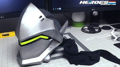 【Heroes Workshop】守望先锋Cosplay计划 源氏 头盔制作